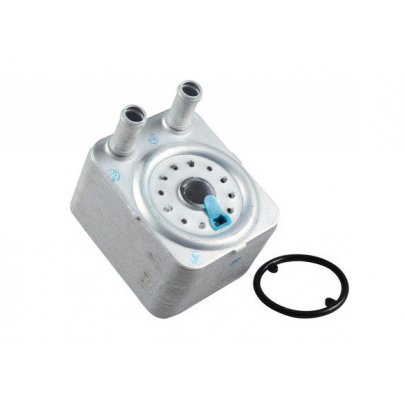 Радіатор масляний / теплообмінник (65x98x102мм) Volkswagen Touareg 2 / Фольксваген Туарег 2 3.6 V6 FSI 2010-2018 1113500300 JP GROUP (Данія)