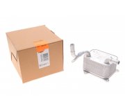 Радіатор масляний / теплообмінник (72x97x124мм) Volkswagen Touareg 2 / Фольксваген Туарег 2 4.2 V8 FSI 2010-2018 31266 NRF (Нідерланди)