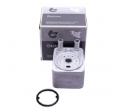 Радіатор масляний / теплообмінник (65x98x102мм) Volkswagen Touareg 2 / Фольксваген Туарег 2 3.6 V6 FSI 2010-2018 31SKV208 SKV GERMANY (Польща)