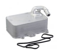 Радиатор масляный / теплообменник (57x95x155мм, двигатель: CJMA / CVWA / CNRB / CVVA / CRCA / CJGD)  Volkswagen Touareg 2 / Фольксваген Туарег 2 3.0 V6 TDI 2010-2018 7.09269.56.0 PIERBURG (Германия)