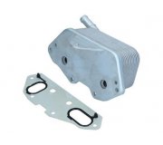 Радіатор масляний / теплообмінник (79x141x61мм) Volkswagen Touareg 2 / Фольксваген Туарег 2 3.0 V6 TSI Hybrid 2010-2018 7730018 KAMOKA (Польща)