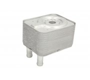 Радиатор масляный / теплообменник (65x98x102мм) Volkswagen Touareg 2 / Фольксваген Туарег 2 3.6 V6 FSI 2010-2018 90655 NISSENS (Дания)