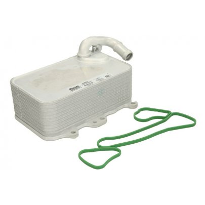 Радиатор масляный / теплообменник (57x95x155мм, двигатель: CJMA / CVWA / CNRB / CVVA / CRCA / CJGD)  Volkswagen Touareg 2 / Фольксваген Туарег 2 3.0 V6 TDI 2010-2018 90807 NISSENS (Дания)