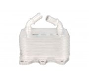 Радиатор масляный / теплообменник (107x126x129мм) Volkswagen Touareg 2 / Фольксваген Туарег 2 3.6 V6 FSI 2010-2018 90995 NISSENS (Дания)