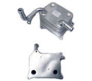 Радіатор масляний / теплообмінник (72x97x124мм) Volkswagen Touareg 2 / Фольксваген Туарег 2 4.2 V8 FSI 2010-2018 95081 MEAT and DORIA (Італія)