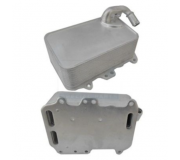 Радіатор масляний / теплообмінник (57x95x155мм, двигатель: CJMA / CVWA / CNRB / CVVA / CRCA / CJGD)  Volkswagen Touareg 2 / Фольксваген Туарег 2 3.0 V6 TDI 2010-2018 95125 MEAT and DORIA (Італія)