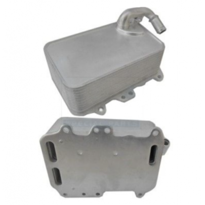 Радіатор масляний / теплообмінник (57x95x155мм, двигатель: CJMA / CVWA / CNRB / CVVA / CRCA / CJGD)  Volkswagen Touareg 2 / Фольксваген Туарег 2 3.0 V6 TDI 2010-2018 95125 MEAT and DORIA (Італія)