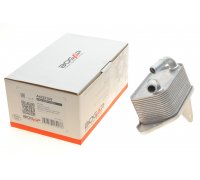 Радиатор масляный / теплообменник (79x141x61мм) Volkswagen Touareg 2 / Фольксваген Туарег 2 3.0 V6 TSI Hybrid 2010-2018 A4222109 BOGAP (Германия)