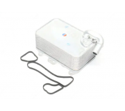 Радиатор масляный / теплообменник (57x95x155мм, двигатель: CJMA / CVWA / CNRB / CVVA / CRCA / CJGD)  Volkswagen Touareg 2 / Фольксваген Туарег 2 3.0 V6 TDI 2010-2018 AI3405 AVA (Нидерланды)