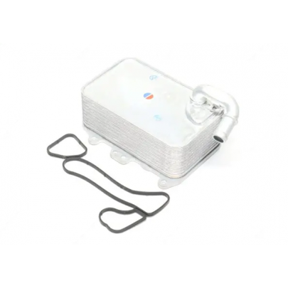 Радиатор масляный / теплообменник (57x95x155мм, двигатель: CJMA / CVWA / CNRB / CVVA / CRCA / CJGD)  Volkswagen Touareg 2 / Фольксваген Туарег 2 3.0 V6 TDI 2010-2018 AI3405 AVA (Нидерланды)