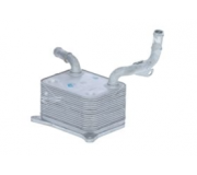 Радиатор масляный / теплообменник (72x97x124мм) Volkswagen Touareg 2 / Фольксваген Туарег 2 4.2 V8 FSI 2010-2018 AI3454 AVA (Нидерланды)