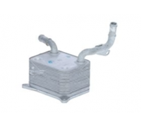 Радиатор масляный / теплообменник (72x97x124мм) Volkswagen Touareg 2 / Фольксваген Туарег 2 4.2 V8 FSI 2010-2018 AI3454 AVA (Нидерланды)