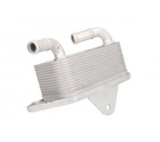 Радиатор масляный / теплообменник (79x141x61мм) Volkswagen Touareg 2 / Фольксваген Туарег 2 3.0 V6 TSI Hybrid 2010-2018 D4A008TT THERMOTEC (Польша)