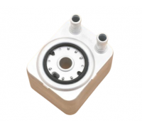 Радіатор масляний / теплообмінник (65x98x102мм) Volkswagen Touareg 2 / Фольксваген Туарег 2 3.6 V6 FSI 2010-2018 DRM211025 DR.MOTOR (Польща)