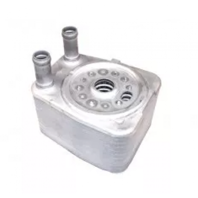 Радіатор масляний / теплообмінник (65x98x102мм) Volkswagen Touareg 2 / Фольксваген Туарег 2 3.6 V6 FSI 2010-2018 FP12B33-AV AVA (Нідерланди)