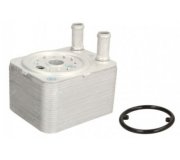 Радиатор масляный / теплообменник (65x98x102мм) Volkswagen Touareg 2 / Фольксваген Туарег 2 3.6 V6 FSI 2010-2018 VN3093 AVA (Нидерланды)