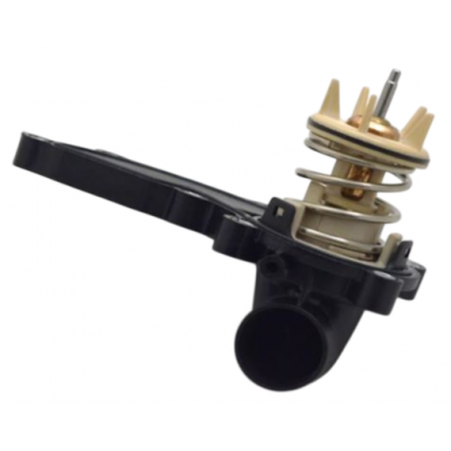 Термостат (85°C, с корпусом) Volkswagen Touareg 2 / Фольксваген Туарег 2 3.0 V6 TSI Hybrid 2010-2018 DTM85758 DENSO (Япония)