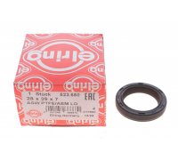 Сальник колінвалу передній (28X39X7) VW Touran II / Фольксваген Туран 2 2015- 523.650 ELRING (Німеччина)