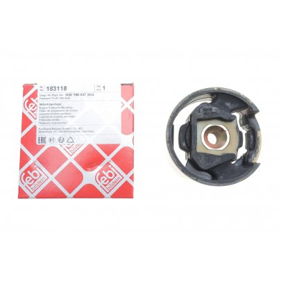 Подушка двигателя задняя верхняя (с резьбой) VW Touran II / Фольксваген Туран 2 2015- 183118 FEBI (Германия)