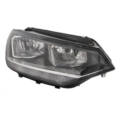 Фара передняя правая (тип ламп: H7/H7; PW24W; W21W) Volkswagen Touran 2 / Фольксваген Туран 2 2015- 441-11AKRMLDEM2 DEPO (Тайвань)