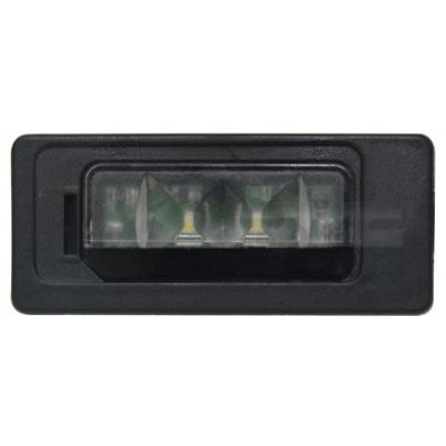 Подсветка номера (тип ламп: LED) Volkswagen Touran 2 / Фольксваген Туран 2 2015- 15-0389-00-9 TYC (Тайвань)