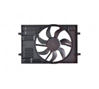 Вентилятор радиатора (с корпусом, D=445) VW Touran II / Фольксваген Туран 2 2015- 0337747 VAN WEZEL (Бельгия)