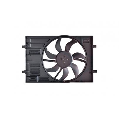 Вентилятор радиатора (с корпусом, D=445) VW Touran II / Фольксваген Туран 2 2015- 0337747 VAN WEZEL (Бельгия)