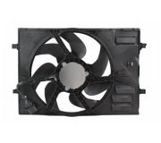 Вентилятор радиатора (с корпусом, D=438) VW Touran II / Фольксваген Туран 2 2015- 053-014-0048 ABAKUS (Польша)