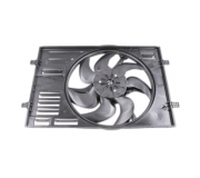 Вентилятор радиатора (с корпусом, D=445) VW Touran II / Фольксваген Туран 2 2015- 069422828010 MAGNETI MARELLI (Италия)