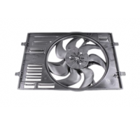 Вентилятор радиатора (с корпусом, D=445) VW Touran II / Фольксваген Туран 2 2015- 069422828010 MAGNETI MARELLI (Италия)