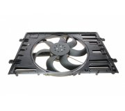 Вентилятор радиатора (с корпусом, D=438) VW Touran II / Фольксваген Туран 2 2015- 47916 NRF (Нидерланды)