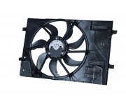 Вентилятор радиатора (с корпусом, D=445) VW Touran II / Фольксваген Туран 2 2015- 47989 NRF (Нидерланды)