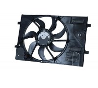 Вентилятор радиатора (с корпусом, D=445) VW Touran II / Фольксваген Туран 2 2015- 47989 NRF (Нидерланды)