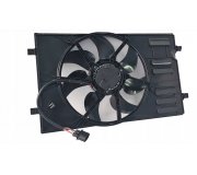 Вентилятор радиатора (с корпусом, D=395) VW Touran II / Фольксваген Туран 2 2015- 5WA121203G VW (Германия)