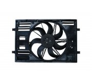 Вентилятор радиатора (с корпусом, D=438) VW Touran II / Фольксваген Туран 2 2015- 7740121 KAMOKA (Польша)