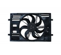 Вентилятор радиатора (с корпусом, D=438) VW Touran II / Фольксваген Туран 2 2015- 7740121 KAMOKA (Польша)