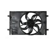 Вентилятор радиатора (с корпусом, D=395) VW Touran II / Фольксваген Туран 2 2015- 850033 NISSENS (Дания)