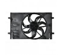 Вентилятор радиатора (с корпусом, D=395) VW Touran II / Фольксваген Туран 2 2015- 850033 NISSENS (Дания)