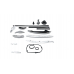 Комплект цепи ГРМ Volkswagen Tiguan / Фольксваген Тигуан 2.0 TFSI 2007-2016 341500001370 MAGNETI MARELLI (Италия) - Фото №1