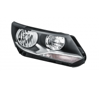 Фара передня права (тип ламп: H7/H15, W5W, PY21W) Volkswagen Tiguan / Фольксваген Тігуан 2011-2016 1EL010749-221 HELLA (Німеччина)