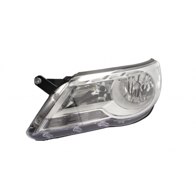 Фара передня ліва (тип ламп: H7/H15, W5W, PY21W) Volkswagen Tiguan / Фольксваген Тігуан 2007-2011 441-11C1LMLDEMN DEPO (Тайвань)