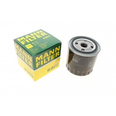 Фільтр масляний Renault Scenic 3 / Рено Сценік 3 1.9dCi 2009-2016 W8013 MANN-FILTER (Німеччина)