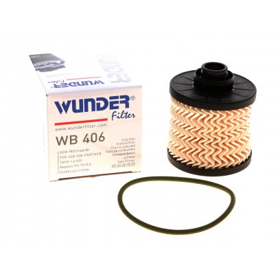 Топливный фильтр Ford Connect 1.5TDCi 2013- WB 406 WUNDER (Турция)