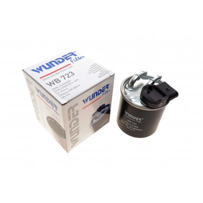 Топливный фильтр MB Vito 639 2.2CDI (без водного сепаратора, двигатель OM651) 2010- WB723 WUNDER (Турция)