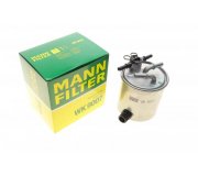 Фильтр топливный (MAHLE, с датчиком воды) Renault Logan / Dacia Logan 1.5dCi 2004-2013 WK9007 MANN-FILTER (Германия)