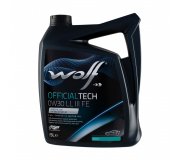 Синтетическое моторное масло 0W30 OFFICIALTECH LL III FE 5L (BMW LONGLIFE-04 / FIAT 9.55535-DS1 / FIAT 9.55535-GS1 / FIAT 9.55535-S3 / MB 229.31 / MB 229.51 / PORSCHE C30 / VW 504.00/507.00 / VW TL 52 545) 1044344 WOLF (Бельгия)