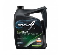 Синтетическое моторное масло 0W16 ECOTECH SP/RC G6 XFE 5L 1047250 WOLF (Бельгия)