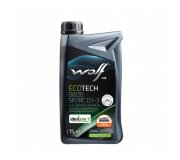 Синтетическое моторное масло 0W20 ECOTECH SP/RC D1-3 1L (CHRYSLER MS 6395 / FIAT 9.55535 CR1 / FIAT 9.55535 GSX / FORD WSS-M2C945-A / FORD WSS-M2C946-A / FORD WSS-M2C947-A / FORD WSS-M2C962-A ) 1049889 WOLF (Бельгия)