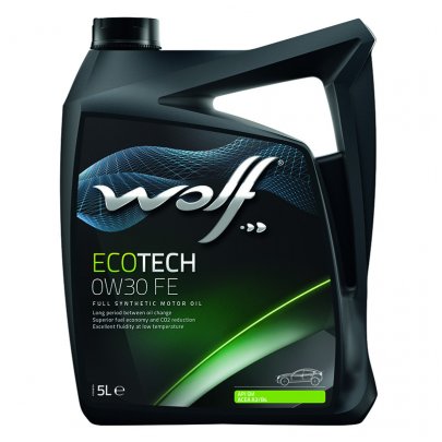 Синтетическое моторное масло 0W30 ECOTECH FE 1L (BMW LONGLIFE-01 / MB 229.3 / RENAULT RN 0700 / RENAULT RN 0710 / VW 502.00 / VW 505.00) 8309403 WOLF (Бельгия)