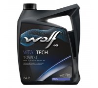 Синтетическое моторное масло 10W60 VITALTECH 5L (VW 501.01 / VW 505.00) 8314926 WOLF (Бельгия)